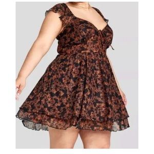 Wild fable butterfly dress